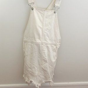 White Jean Overall